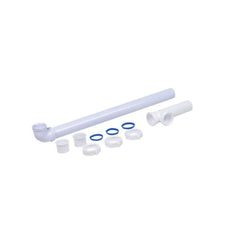 OATEY Dearborn P9121B 1-1/2 in. x 21 in. Polypropylene End Outlet Waste with Baffle Tee