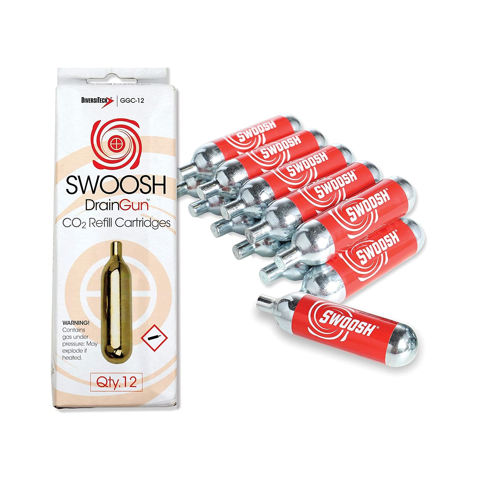 DIVERSITECH DIVERSITECH DT-GGC-12 CO2 Cartridges