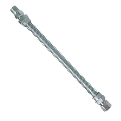 DORMONT DORMONT 20-2122-18: 3/8-Inch MIP x 3/8-Inch FIP x 18-Inch Stainless Steel Gas Connector