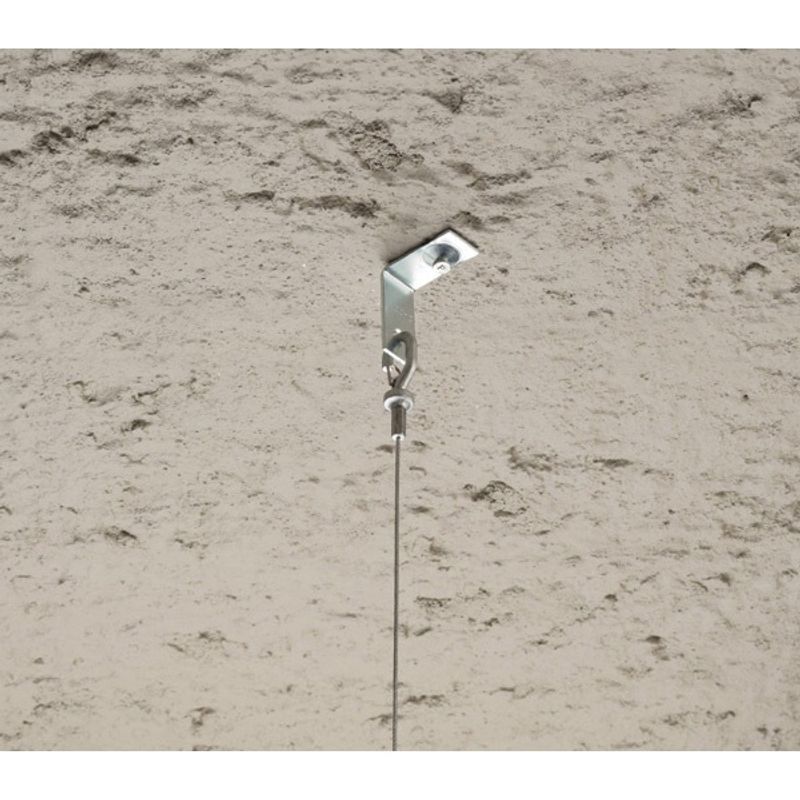 NVENT ERICO ABSF Angle Bracket with Integrated Shot-Fire Drive Pin Caddy