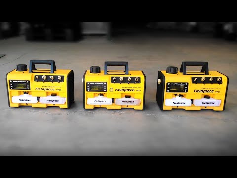 FIELDPIECE FIELDPIECE FP-VP67 RunQuick 6 CFM Dual Stage Vacuum Pump