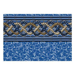 GLI POOL PRODUCTS GLI POOL PRODUCTS 05-0028RD-CON-UB-54 - 28 ft Round Golden Beach Unibead Pool Liner - 54 in Wall