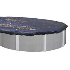GLI POOL PRODUCTS GLI POOL PRODUCTS 45-0028RD-LNT-3-BX 27/28 ft Round Above Ground Pool Leaf Net Cover