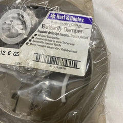HART & COOLEY HART & COOLEY 12-6GS 6-Inch Butterfly Damper
