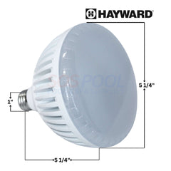 HAYWARD Hayward 26611 PureWhite Pro LED Pool Lamp - 120V - Warm White