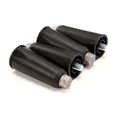 HOSHIZAKI Hoshizaki 472736A01 Leg Set - Black Plastic, Set of 4