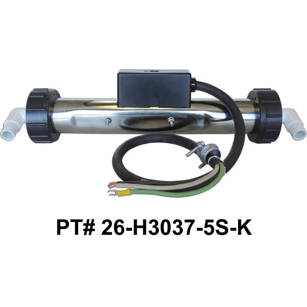 HYDROQUIP HYDROQUIP 26-H3037-5S-K Saratoga Spa 4.0kW Low Flow Heater