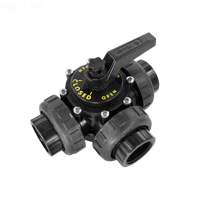PRAHER PRAHER OV3-1503U 1.5-Inch FPT 3-Way Diverter Valve Unionized