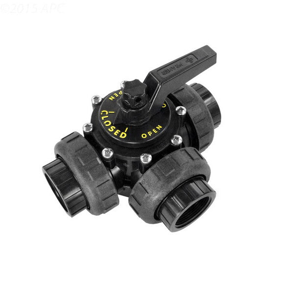 PRAHER PRAHER OV3-1503U 1.5-Inch FPT 3-Way Diverter Valve Unionized