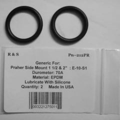 PRAHER PRAHER E-10-S1 Multiport Valve Stem O-Ring
