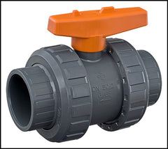 PRAHER Praher BV6-2001PES 2 PVC True Union Ball Valve