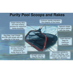 PURITY POOL Purity Pool PCSKM Pelican Featherweight Leaf Skimmer - 16 inch