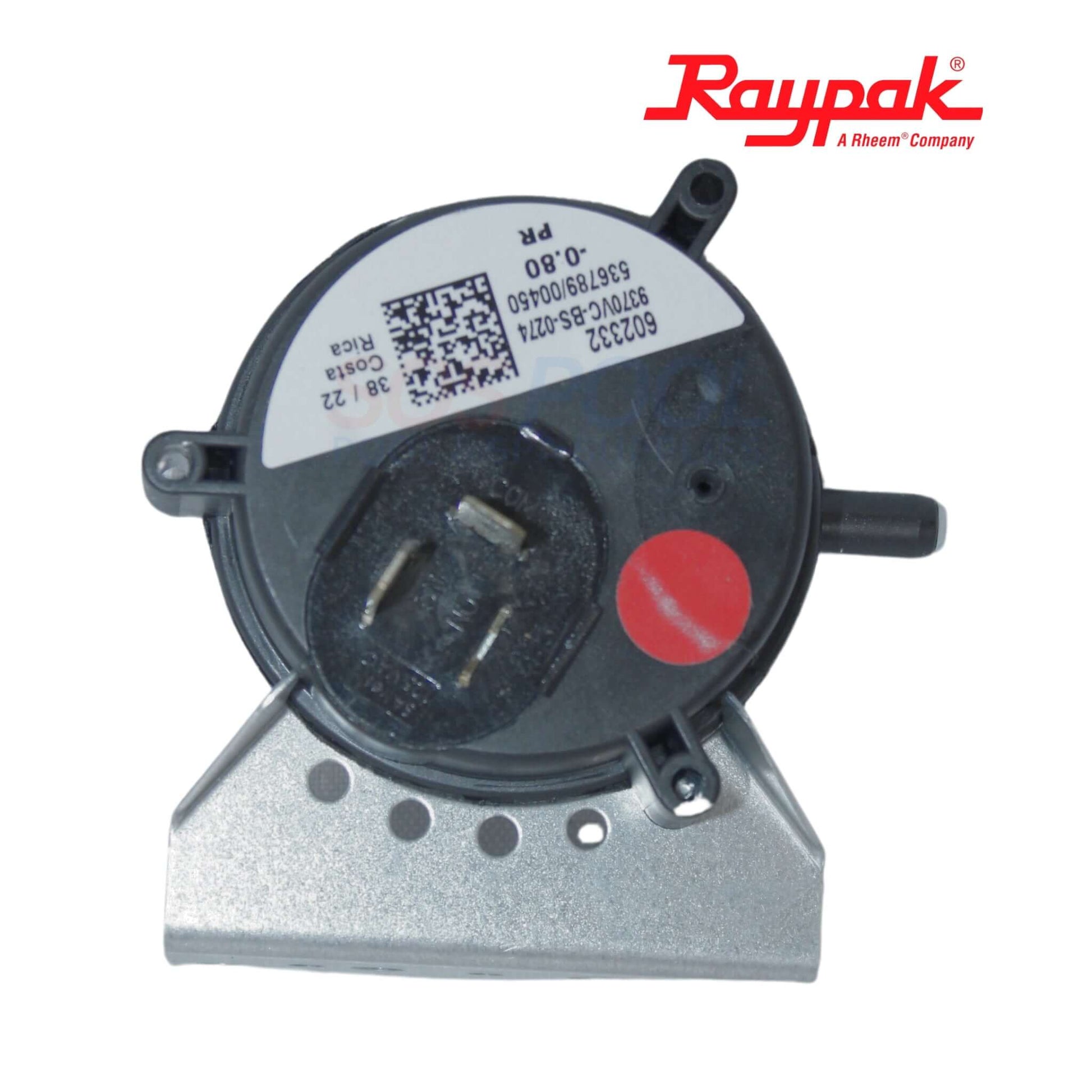 RAYPAK RAYPAK 018929F Air Pressure Kit for Avia Heaters