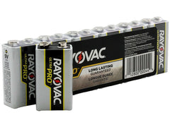 RAYOVAC RAYOVAC AL9V-6J(AL-9V) Ultra Pro 9V Alkaline Battery - 6 Pack