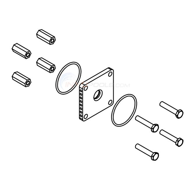 RAYPAK RAYPAK 018866F AVIA 264A Natural Gas Conversion Orifice Kit