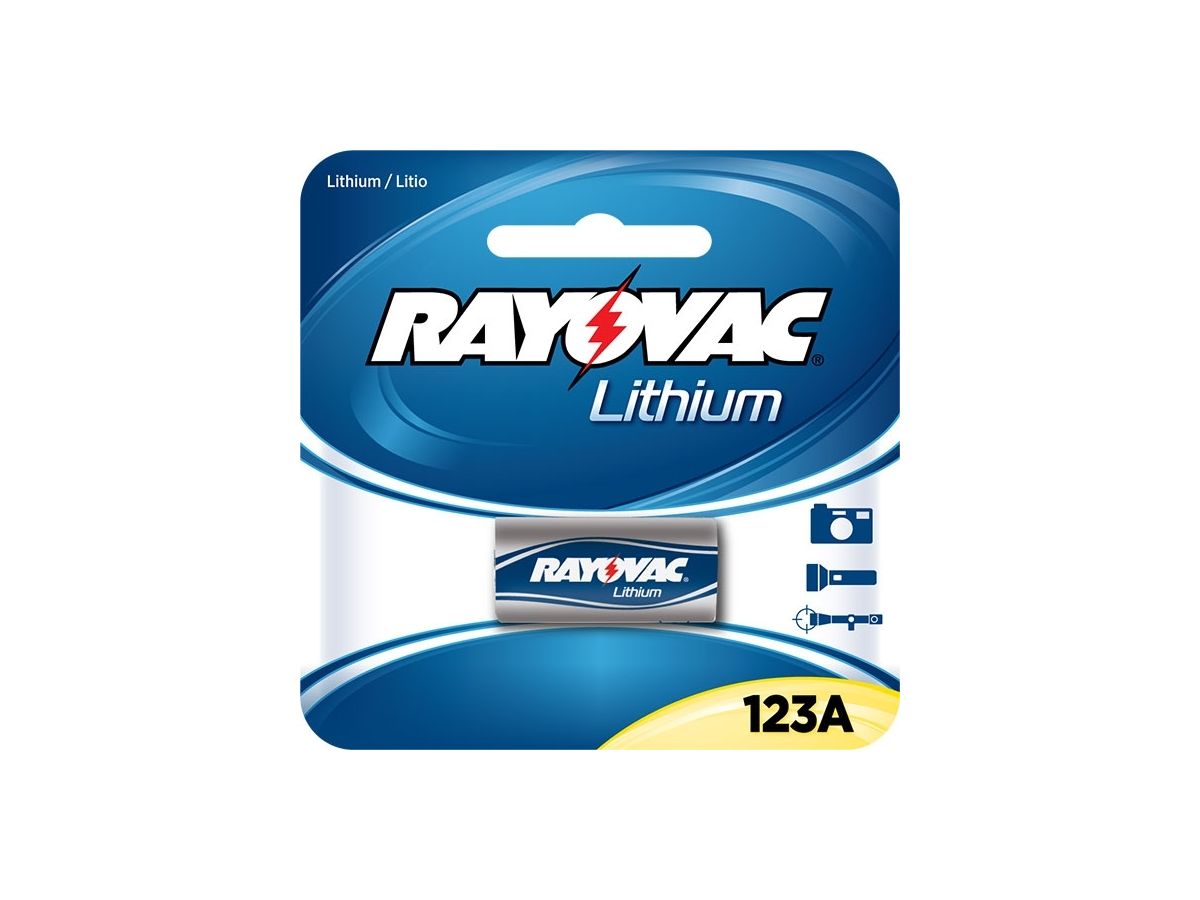 RAYOVAC RL123A-1G(RL123A-1) BATTERIES