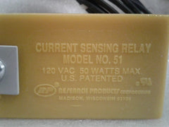 RESEARCH PRODUCTS Research Products RP-51 Current Sensing Relay - Lot of 2