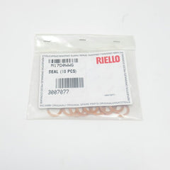 RIELLO Riello 3007077 Crushable Metal Washer 3/8 ID Replacement MPN