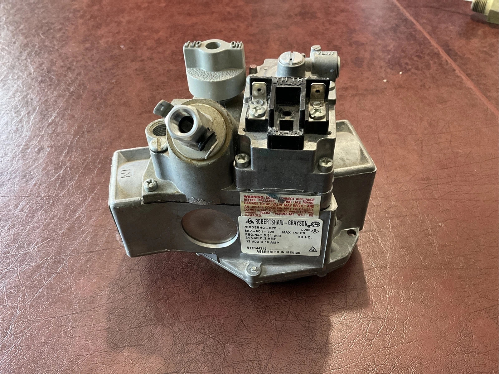 ROBERTSHAW 34202 GAS VALVES