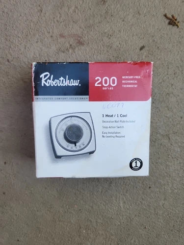 ROBERTSHAW Robertshaw 200-501 Millivolt Heating Thermostat