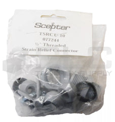 SCEPTER Scepter 077244(TSRCU-10) 1/2-Inch PVC Strain Relief Connector