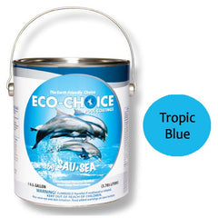 SAU-SEA SWIMMING POOL PRODUCTS INC SAU-SEA SWIMMING POOL PRODUCTS INC 5ECSGRTB Eco-Choice Rubber Semi-Gloss Paint, Tropic Blue, 5 Gallon