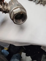 SHARPE Sharpe 50M76-12 Ball Valve - Stainless Steel - 1/2IN