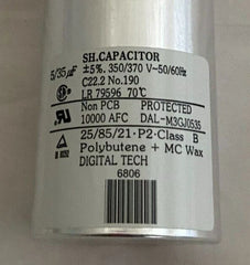 SOURCE 1 SOURCE 1 S1-02423998700 MARS 12266 Run Capacitor