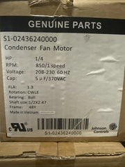SOURCE 1 Source 1 S1-02436240000 Condenser Fan Motor - 1/4 HP