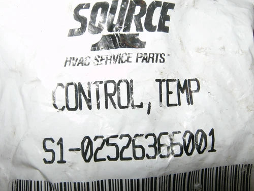 SOURCE 1 Source 1 S1-02526366001 Fan Limit Control Temperature Switch