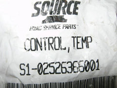 SOURCE 1 Source 1 S1-02526366001 Fan Limit Control Temperature Switch