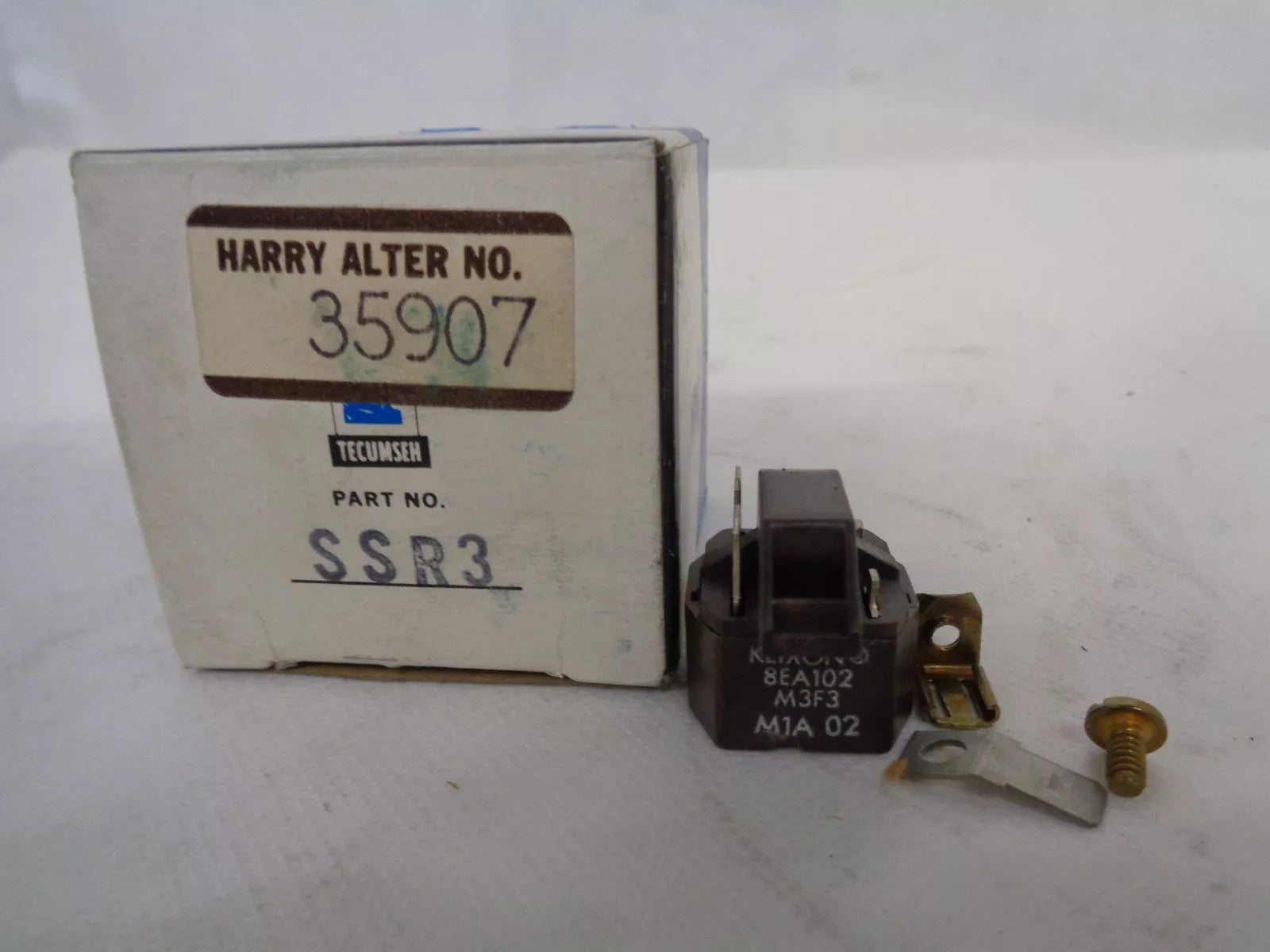 TECUMSEH Tecumseh SSR3 Overload Relay
