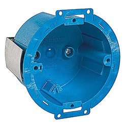 THOMAS & BETTS Thomas & Betts BH614R Junction Box, Non-Metallic, Blue