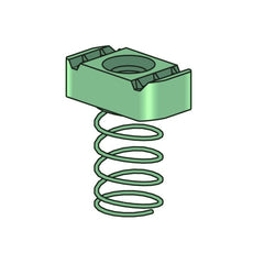 UNISTRUT UNISTRUT P1008-SS 3/8-16 Channel Spring Nut - Stainless Steel