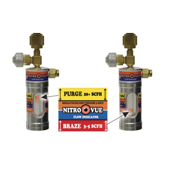 UNIWELD Unwield UNI-NV1 NitroVue Nitrogen Flow Indicator