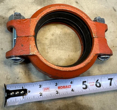 VICTAULIC Victaulic L030075PT0 Grooved Pipe Clamp Coupling