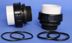 WATERWAY PLASTICS Waterway Plastics 400-1431-2B Waterway Plastics 2 Self-Aligning Pump Union Kit 2-Pack