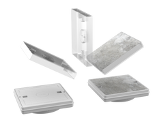 WATERWAY PLASTICS Waterway Plastics 540-7900WW Reversible Skimmer Lid Square White