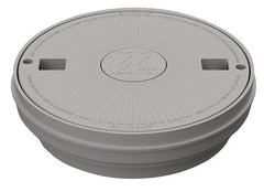WATERWAY PLASTICS Waterway Plastics 540-7800 Reversible Skimmer Lid - White