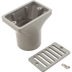 WATERWAY PLASTICS WATERWAY PLASTICS 640-2907B Gutter Drain 2 x 4 Inch Replacement