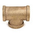 EVERFLOW EverFlow BRTE0100-NL Lead Free Brass Tee 1