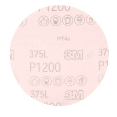 3M 3M 7000045401 Hookit 375L Disc 5 Inch Dia P1200 Grit (250 Each/Case)