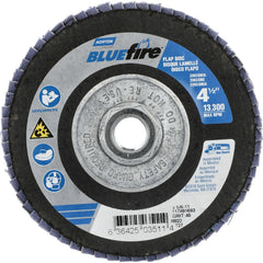 NORTON Norton 63642503511 Flap Disc 40 Grit 4.5 in Type 27