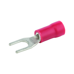 NSI INDUSTRIES NSI Industries S22-6V-S Vinyl Insulated Spade Terminal 22 to 18 AWG (100 ea)