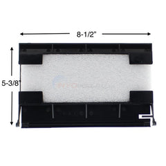PENTAIR Pentair 516315Z Bermuda Gunite Skimmer Weir Gate - Black