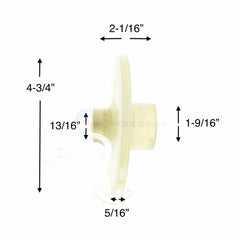 PENTAIR Pentair C105-92PSZZ Dura-Glas Impeller