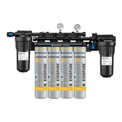 PENTAIR Pentair EV932944 PENTAIR High Flow CSR Quad-4FC Water Filtration System