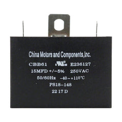 PENTAIR Pentair PS18-148 15 uF 250V Run Capacitor