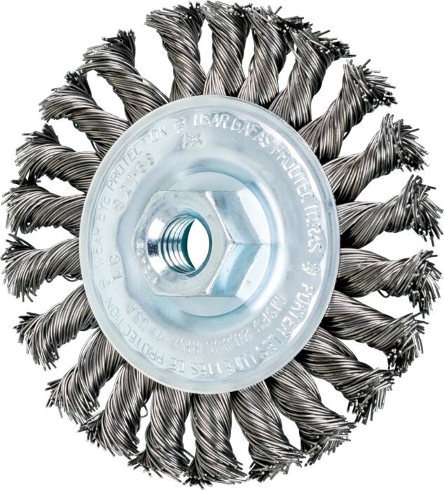 PFERD PFERD 82168 Full Cable Mini Knot Wheel 4 in