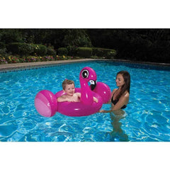 POOLMASTER Poolmaster 81539 Flamingo Baby Rider Pool Float